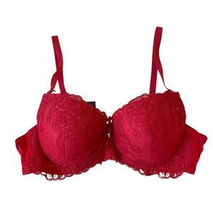 New Red Body Key Bra Size 36B